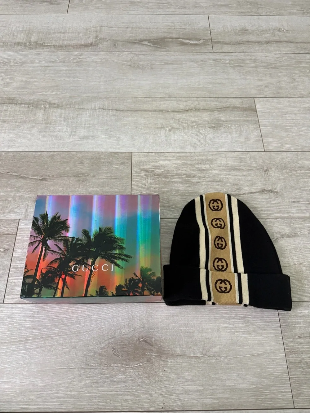 Gucci knit beanie